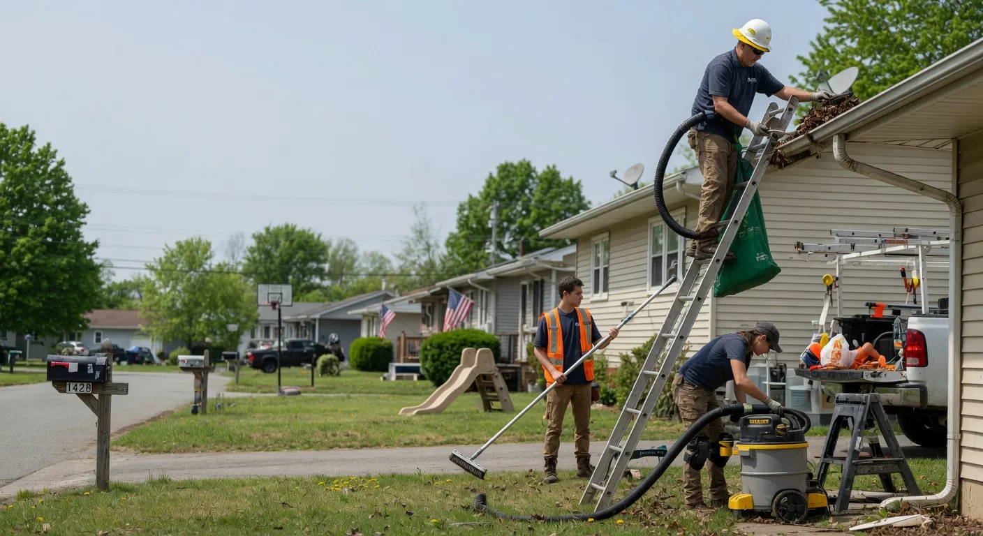 Gutter Installation in Rousseau, KY near me